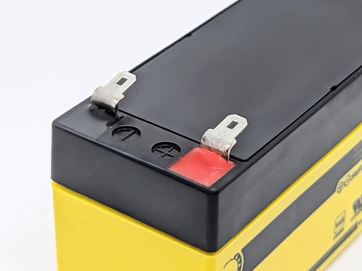SUN Battery SB12-1.2V0 12V 1,2Ah Blei Akku AGM mit VdS